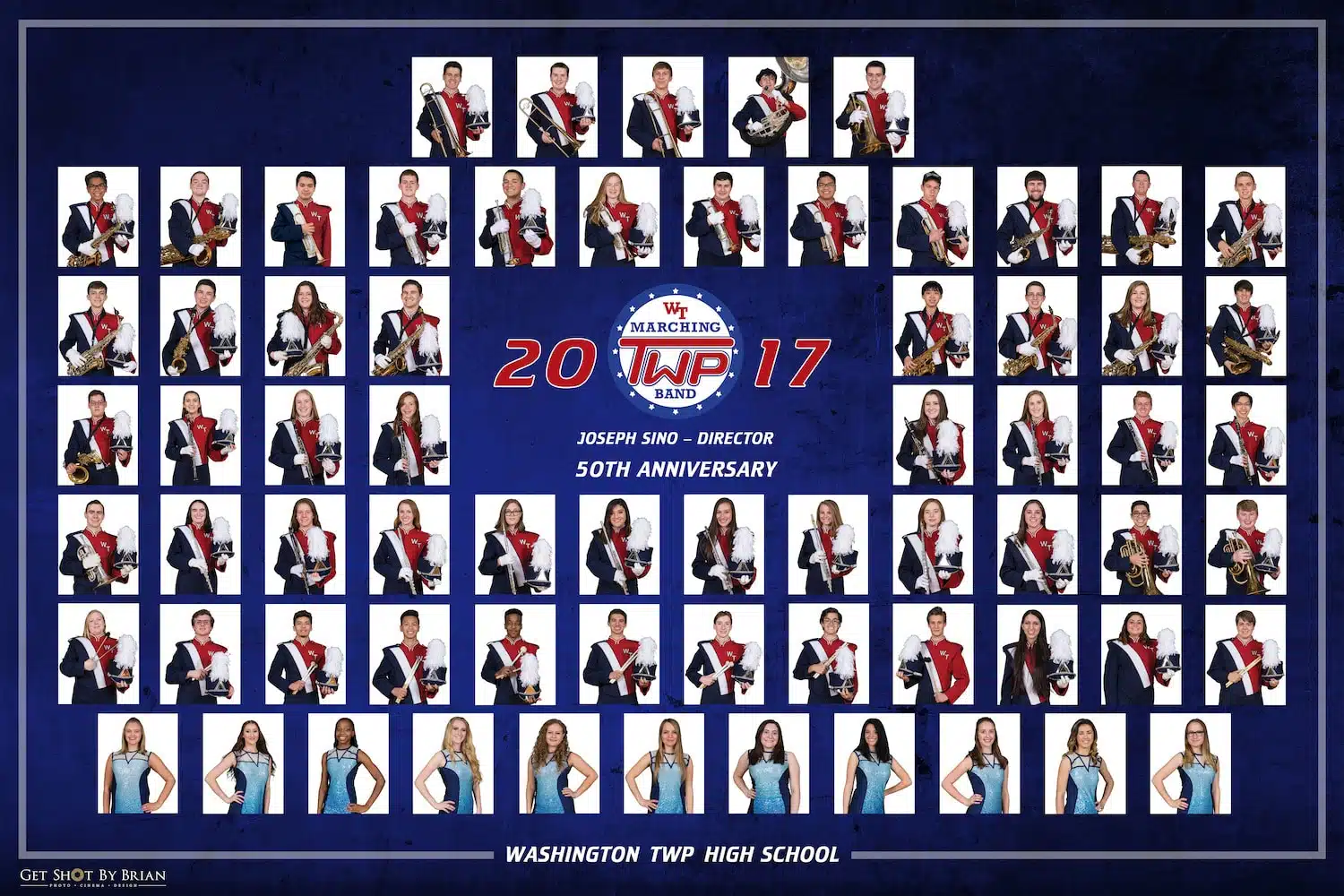 Washington Township Minutemen Marching Band Portraits